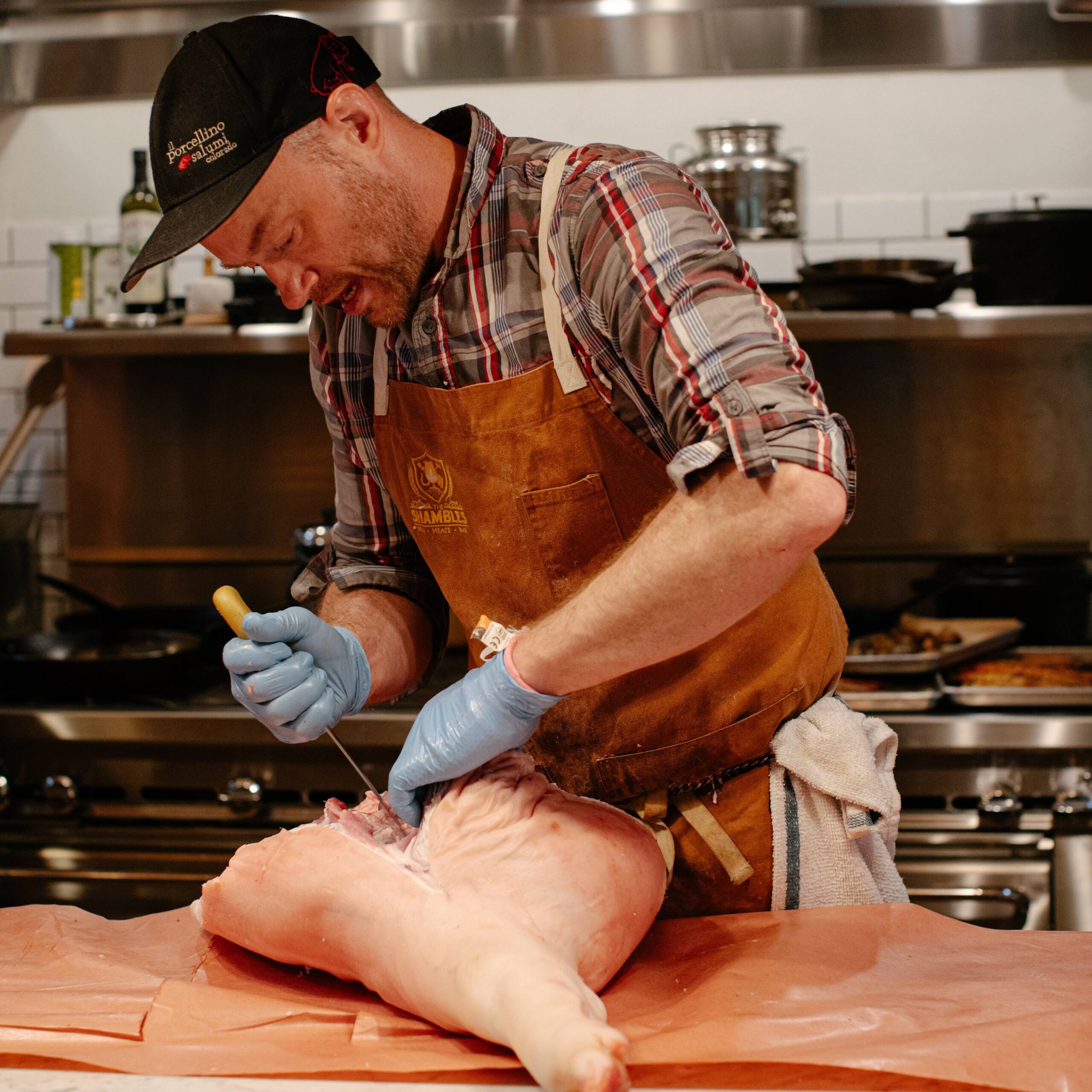 Seamus Platt owner of Norcino Salumi