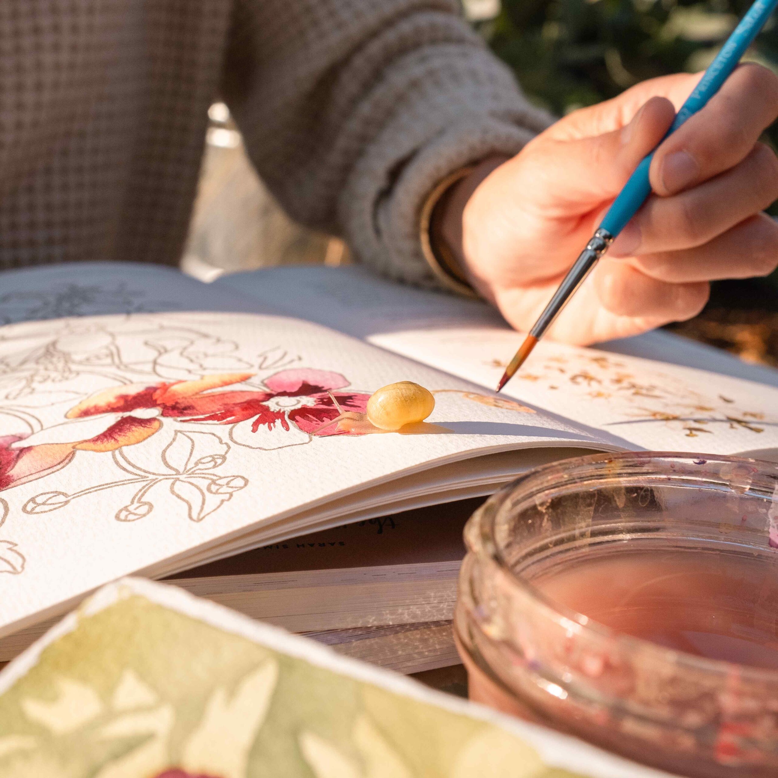 An Afternoon of Watercolor & Tea